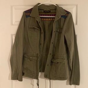 Olive green jacket